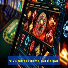 viva sorte: como participar